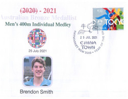 (VV 11) 2020 Tokyo Summer Olympic Games - Bronze Medal - 25-7-2021 - Men's 400m Individual Medley - Brendon Smith - Verano 2020 : Tokio