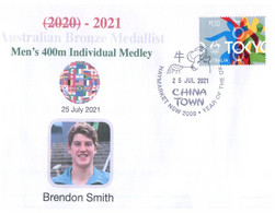 (VV 11) 2020 Tokyo Summer Olympic Games - Bronze Medal - 25-7-2021 - Men's 400m Individual Medley - Brendon Smith - Eté 2020 : Tokyo