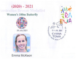 (VV 11) 2020 Tokyo Summer Olympic Games - Bronze Medal - 26-7-2021 - Women's 100m Butterfly - Emma McKeon - Eté 2020 : Tokyo