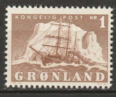 Greenland 1950 Sc 36  MLH* - Neufs
