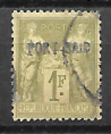 Port-Saïd N° 16 Oblitéré, Variété Port-Said, Sans Les Points Sur Le I. - Used Stamps