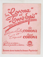 CORONA ET TTROIS-EPIS - Papeterie