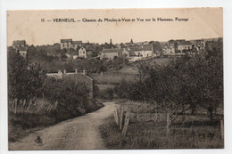 - CPA VERNEUIL (78) - Chemin Du Moulin-à-Vent Et Vue Sur Le Hameau 1914 - Photo L'Abeille N° 15 - - Verneuil Sur Seine