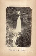 250721A - PHOTO 1890 - SUISSE VALAIS CHAMPERY - Cascade De Bonavau - Champéry