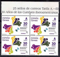 ESPAÑA 2021 ** MNH ED. 5510 EFEMERIDES. 30 AÑOS DE CUMBRES IBEROAMERICANAS BL.4 - Unused Stamps