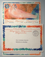 Pro Juventute Giacometti Telegramm GRANDSON 1938 VD(Schweiz Brief Télégramme Art Peace Dove Colombe Paix Frieden Taube - Ganzsachen