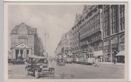 (109141) AK Hamburg, Mönckebergstraße M. Straßenbahn, Vor 1945 - Unclassified