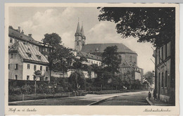 (76034) AK Hof, Saale, Michaeliskirche 1938 - Hof