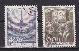 Czechoslovakia, 1957, Television Service, Set, USED - Used Stamps