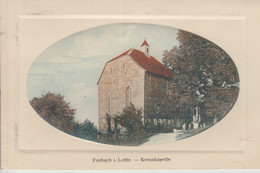 (108056) AK Forbach, Moselle, Kreuzkapelle, Heilig Kreuz Kapelle, Passepartout 1 - Lothringen