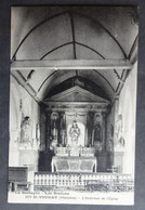 CPA 29 SAINT VOUGAY - RARE - L'Intérieur De L'Eglise - Edit. Abgral Bocquenet - Réf. P 166 - Saint-Vougay