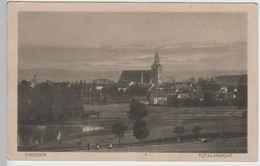 (76444) AK Drossen, Osno Lubuskie, Ortsansicht Mit Jakobikirche, Vor 1945 - Neumark