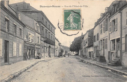 55-DUN-SUR-MEUSE- RUE DE L'HÔTEL DE VILLE - Dun Sur Meuse