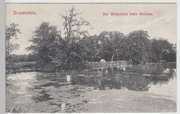 (111772) AK Gravenstein, Gråsten, Bilderteich Beim Schloss 1909 - Nordschleswig