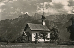 Real Photo Flums Kleinberg Kapelle Klevelau - Flums