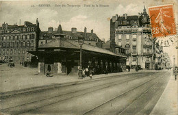 Rennes * Place De La Mission * La Gare Des Tramways * Tramway Tram - Rennes