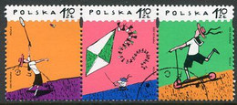 POLAND 2002 Children's Day Singles Used.  Michel 3975-77 - Usados