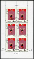 POLAND 2002 Europa: Circus Sheetlet Used. .  Michel 3972 Kb - Gebraucht