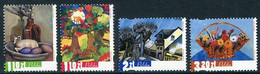 POLAND 2002 Paintings By Disabled Artists MNH / **. .  Michel 3965-68 - Ungebraucht