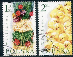 POLAND 2002 Easter Used. .  Michel 3958-59 - Usati