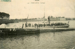 Port Louis * Le Quai * Bateau Vapeur * Bac - Port Louis