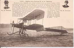 CPA - Biplan Des Frères H. Et A. Dufaux - ....-1914: Precursores