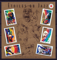 Feuillet 3500 étoiles Du Jazz** TTB Impeccable Vendu Sous La Valeur Faciale - Neufs