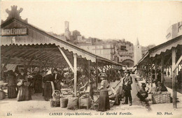 Cannes * Le Marché Forville * Foire Marchand * Les Halles - Cannes