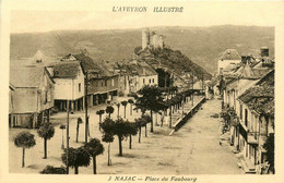 Najac * La Place Du Faubourg * Vue Du Village - Najac