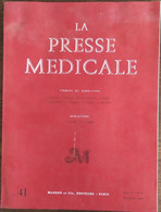 La Presse Médicale_Tome 77_n°41_octobre 1969_Masson Et Cie - Medicina & Salute
