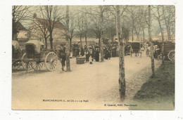 Cp , 41 , MARCHENOIR , Le MAIL , Commerce ,le Marché ,ed. O. Coeuret , Voyagée 1908 - Marchenoir