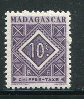 MADAGASCAR- Taxe Y&T N°31- Neuf Sans Charnière ** - Impuestos