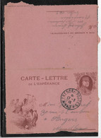 France Guerre 1914/1918 - Carte-lettre - 1. Weltkrieg 1914-1918
