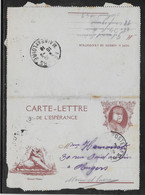 France Guerre 1914/1918 - Carte-lettre - Oorlog 1914-18
