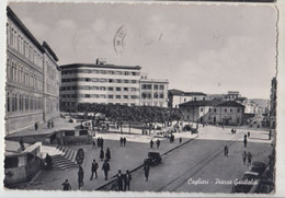 Cagliari, Piazza Garibaldi - Cartolina Viaggiata  20/5/1956 - (577) - Cagliari