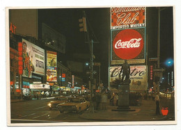 C3556 New York - Time Square - Auto Cars Voitures - Night Nuit Notte Nacht Bnoche / Viaggiata 1983 - Time Square