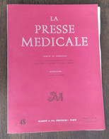 La Presse Médicale_Tome 77_n°48_Novembre 1969_Masson Et Cie - Medizin & Gesundheit