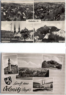 A106d Germany, DDR, Gruss Aus Oelsnitz, Vogtland, Lot Of 3 Postcards - Oelsnitz I. Vogtl.