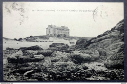 CPA 29 SANTEC - Les Rochers Et L'Hôtel Du Gulf Stream - NL 10 - Ref. F 156 - Roscoff