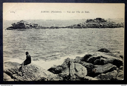 CPA 29 SANTEC - Vue Sur L'Ile De Batz - ND 1259 - Ref. F 169 - Roscoff