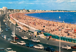 La Baule - La Plage Prise De La Terrasse Du Casino - Automobile Voiture Ancienne CITROËN 2cv - La Baule-Escoublac