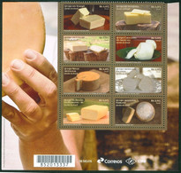 BRAZIL 2021  - BRAZILIAN CHEESES - FORMAGGIO - DAIRY PRODUCTS  - VIGNETTE 8 V - Nuevos