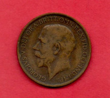 UK, 1911,  1 Penny , George V, KM810, C2239 - D. 1 Penny