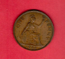 UK, 1944,  1 Penny , George VI, KM845, C2244 - D. 1 Penny