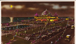 AK Rhyl - Children's Lake And Promenade At Night - 1953 (57153) - Flintshire