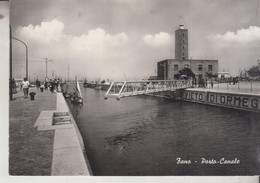 FANO PORTO CANALE  NO VG - Fano