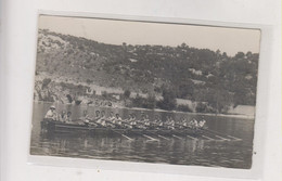 ROWING Nice Real Photo Postcard - Rowing