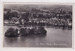 Rolle Et Ile De La Harpe, Vue D'Avion - Rolle