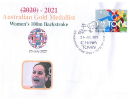 (VV 14 A) 2020 Tokyo Summer Olympic Games - Gold Medal - 26-7-2021 - Kaylee McKeown 100m Backstroke - Eté 2020 : Tokyo