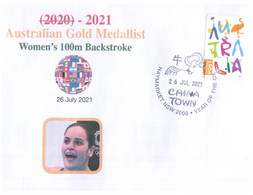 (VV 14 A) 2020 Tokyo Summer Olympic Games - Gold Medal - 26-7-2021 - Kaylee McKeown 100m Backstroke - Sommer 2020: Tokio